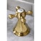 Kingston Brass FSC1973BX Widespread Bathroom Faucet with Pop-Up Drain, Brushed Brass FSC1973BX - alternate 4